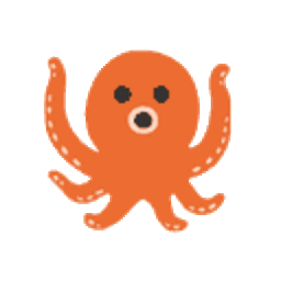 Blob Octopus — cartoon emoji for Slack & Discord (Discord)
