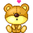 Teddy Bear 2 — cartoon emoji for Slack & Discord