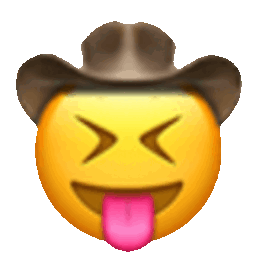 Stuck Out Tongue Closed Eyes Cow — cartoon emoji for Slack & Discord (Discord)
