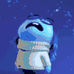 Sadness Inside Out — cartoon emoji for Slack & Discord (Discord)