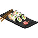 Sushi Plate 2 — sushi emoji for Slack & Discord