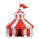Circus Tent — circus emoji for Slack & Discord