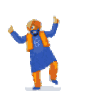 Bhangra 2 — dance emoji for Slack & Discord
