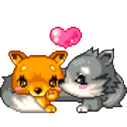 Wolf Love — cartoon emoji for Slack & Discord (Discord)