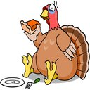 Thanksgiving — cartoon emoji for Slack & Discord