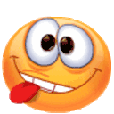 Smiling Tongue Smiley Emoticon — emoji emoji for Slack & Discord