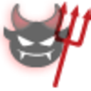Fanged Devil — cartoon emoji for Slack & Discord