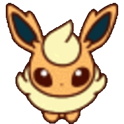 Flareon Shiny — cartoon emoji for Slack & Discord (Discord)