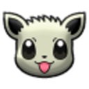 Shinyeevee Face — cartoon emoji for Slack & Discord