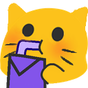 Meow Sip — cartoon emoji for Slack & Discord