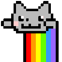 Nyancat Rainbow — cat emoji for Slack & Discord