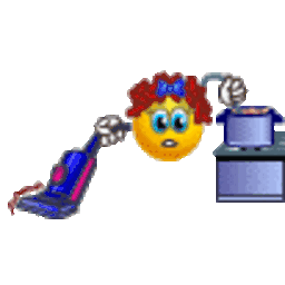 Housewife — cartoon emoji for Slack & Discord (Discord)