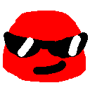 Blub Rainbowcool — cartoon emoji for Slack & Discord