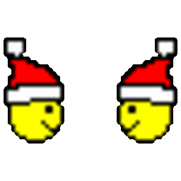 Xmas Kiss — cartoon emoji for Slack & Discord (Discord)