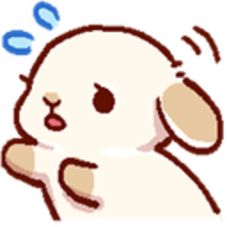 Bunnystressed — cute emoji for Slack & Discord (Discord)