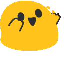 Party Blob 2 — cartoon emoji for Slack & Discord
