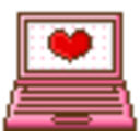 Lap Top — pixel-art emoji for Slack & Discord