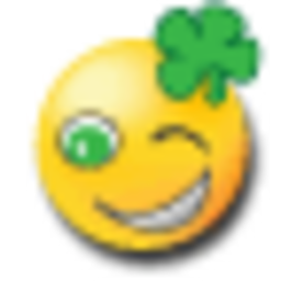 Irish Wink — smiley emoji for Slack & Discord (Discord)