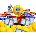 Campaigning Politician — cartoon emoji for Slack & Discord