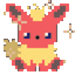 Flareon Pixel — cartoon emoji for Slack & Discord (Discord)