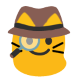 Meow Detective — cartoon emoji for Slack & Discord (Discord)