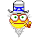 4july Unclesam — cartoon emoji for Slack & Discord