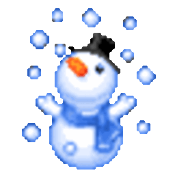 Snowman 8 — cartoon emoji for Slack & Discord (Discord)