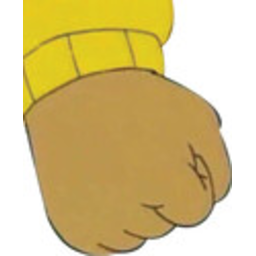 Arthur Fist 2 — cartoon emoji for Slack & Discord (Discord)