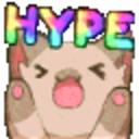 Neko Hype 2 — cartoon emoji for Slack & Discord
