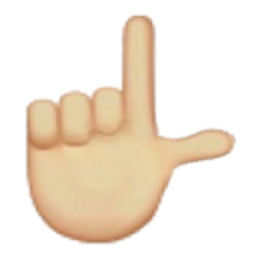 Loser — hand-gesture emoji for Slack & Discord (Discord)