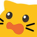 Meow Astonished — cat emoji for Slack & Discord