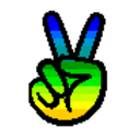 Peace Raindbow — peace emoji for Slack & Discord