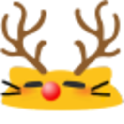 Meow Raindeermelt — cartoon emoji for Slack & Discord (Discord)