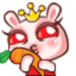 Bunny Carrot — cartoon emoji for Slack & Discord (Discord)
