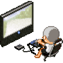 Video Gamer — cartoon emoji for Slack & Discord