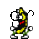 Bananadance Glasses — cartoon emoji for Slack & Discord