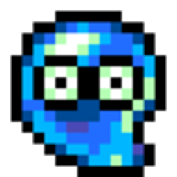 Blue Bean — pixel-art emoji for Slack & Discord (Discord)