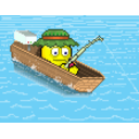 Fishingboat — cartoon emoji for Slack & Discord