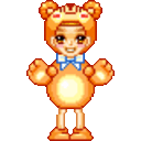 Teddybear Costume — cartoon emoji for Slack & Discord