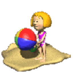 Beach Ball 3 — cartoon emoji for Slack & Discord (Discord)
