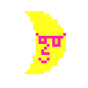 Happy Moon — cartoon emoji for Slack & Discord