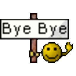Bye Bye — goodbye emoji for Slack & Discord (Discord)