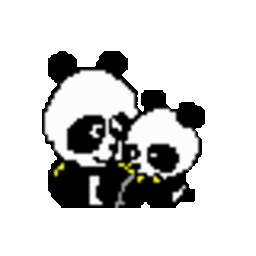 Panda Cuddle — cartoon emoji for Slack & Discord (Discord)