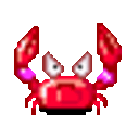Claw Crab — cartoon emoji for Slack & Discord