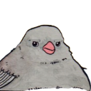 Annoyed Bird 2 — cartoon emoji for Slack & Discord