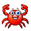 Crab — cartoon emoji for Slack & Discord