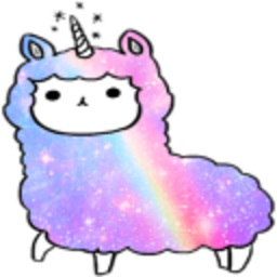 Llamacorn — cartoon emoji for Slack & Discord (Discord)