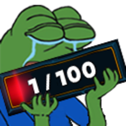 Pepe Hug 100 Score — pepe emoji for Slack & Discord (Discord)