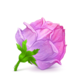 Rose Pink — flower emoji for Slack & Discord (Discord)