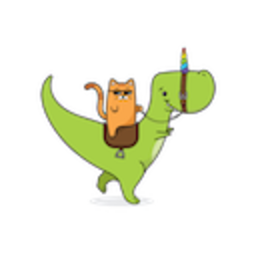 Dinocorn — cartoon emoji for Slack & Discord (Discord)